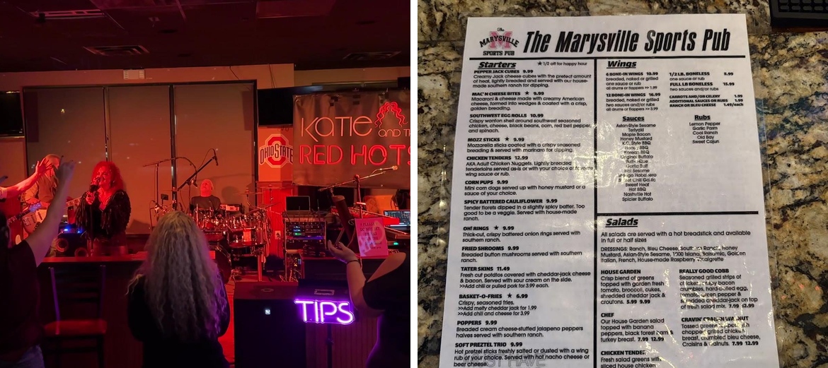 The Marysville Sports Pub