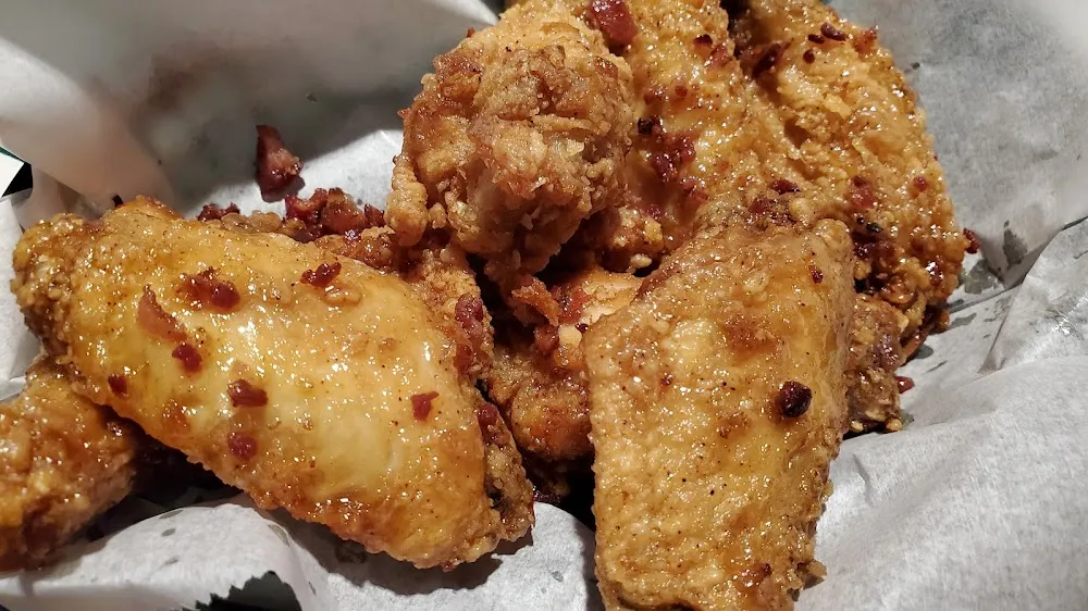 Maple Bacon Chicken Wings
