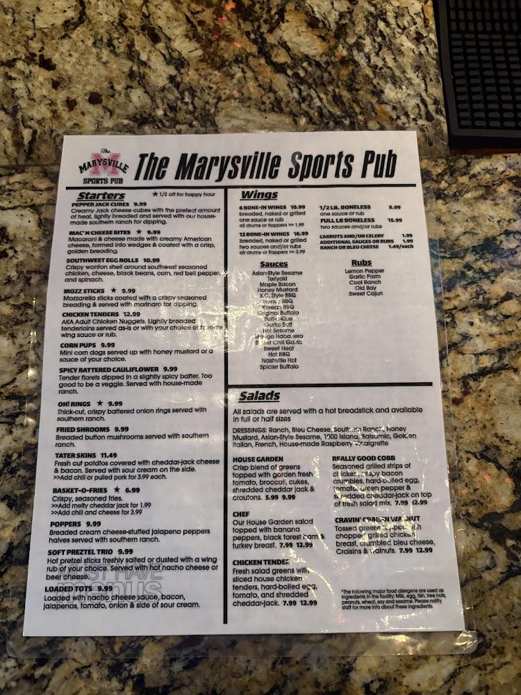 The Marysville Sports Pub PlasticWare Set